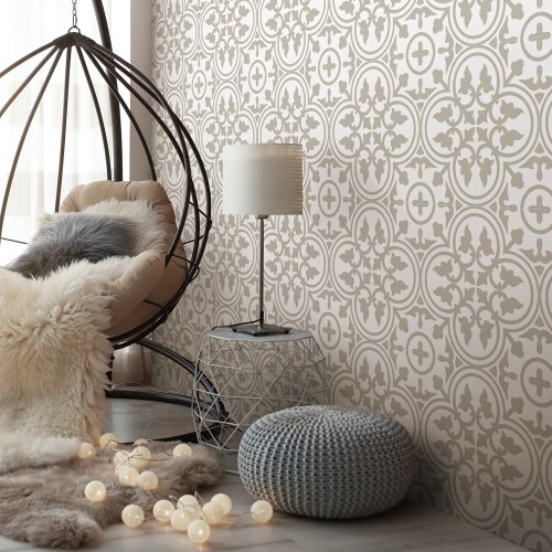 Barcelona Sand Pattern Matt 25x25cm (box of 16)