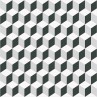 Barcelona Cube Pattern Matt 25x25cm (box of 16)