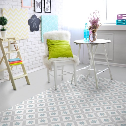 Barcelona Star Pattern Matt 25x25cm (box of 16)