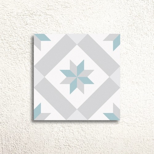 Barcelona Star Pattern Matt 25x25cm (box of 16)