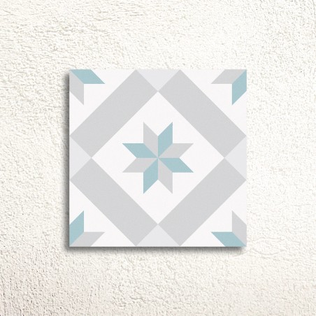 Barcelona Star Pattern Matt 25x25cm (box of 16)