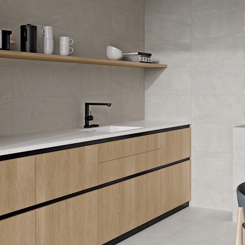 Bellevue White Light Matt 30x60cm (box of 10)