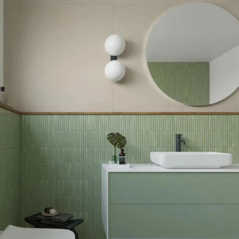 Deco Lingot Mint Matt 32x62.5cm (box of 5)