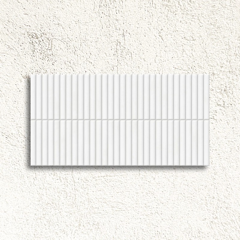 Deco Lingot White Matt 32x62.5cm (box of 5)