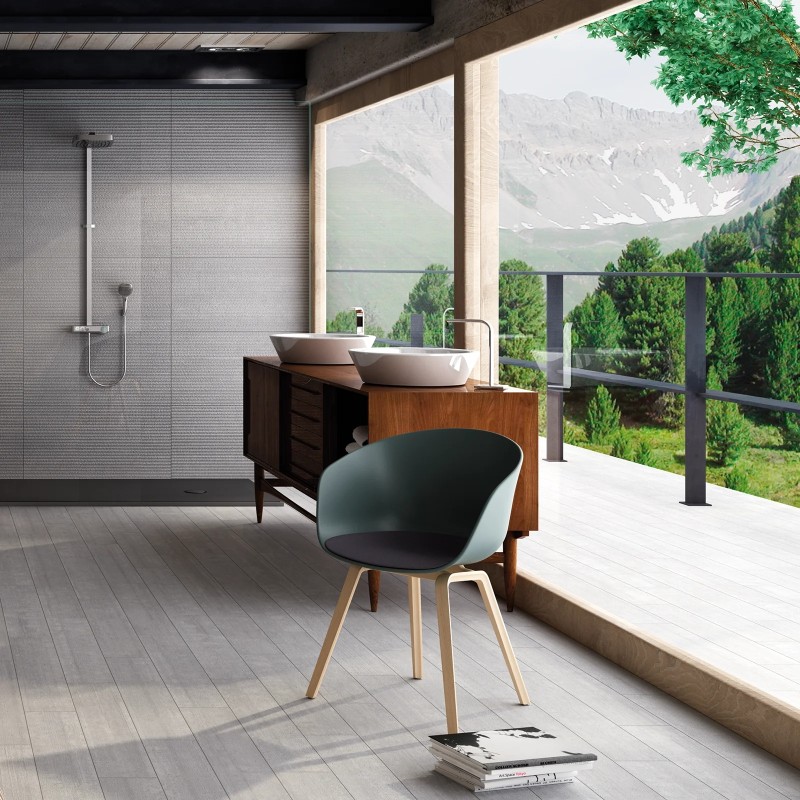 District Gris Matt 15x90cm (box of 8)