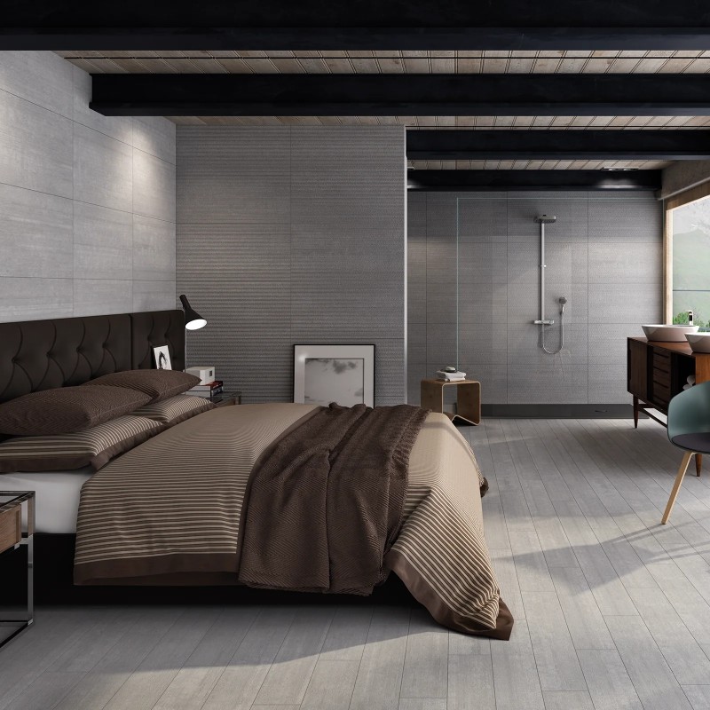 District Gris Matt 15x90cm (box of 8)