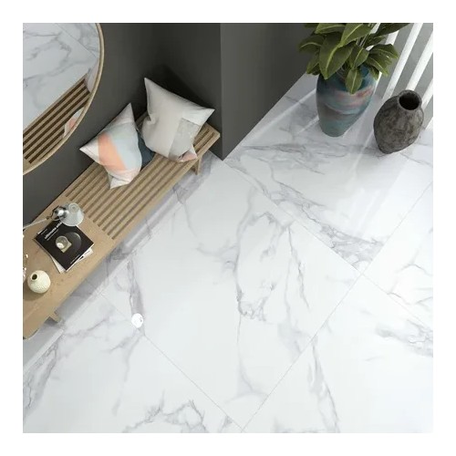 Forum White Marble Satin 100x100cm (box of 2)