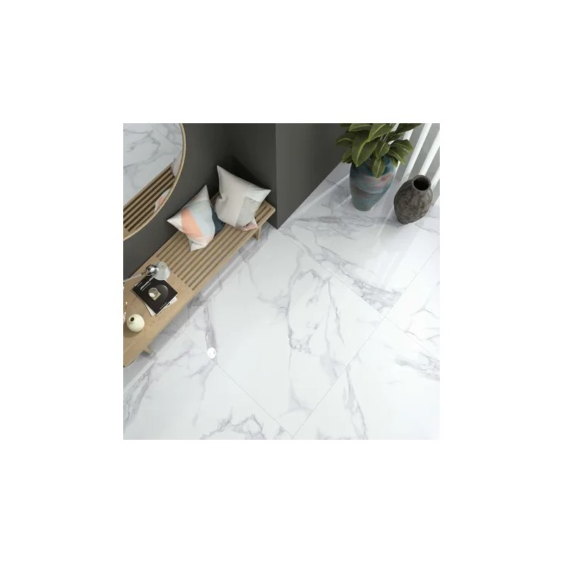 Forum White Marble Satin 100x100cm (box of 2)