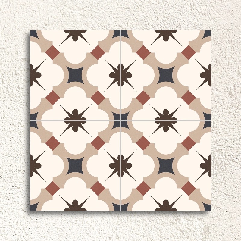 Grace Beige Taco Matt 16.5x16.5cm (box of 20)