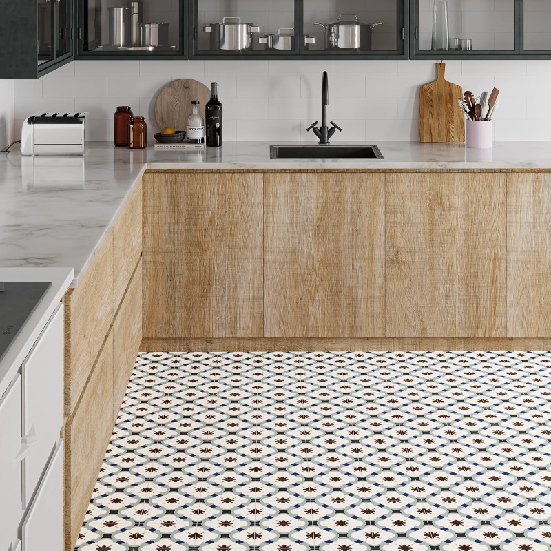 Grace Blue Taco Matt 16.5x16.5cm (box of 20)