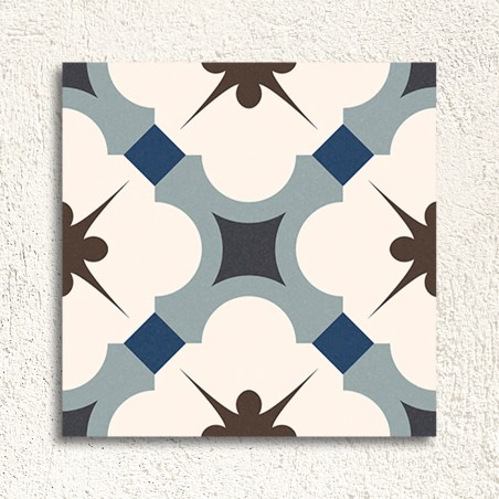 Grace Blue Taco Matt 16.5x16.5cm (box of 20)