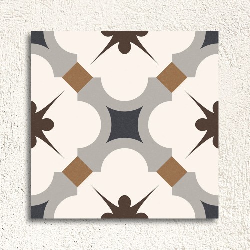 Grace Grey Taco Matt 16.5x16.5cm (box of 20)