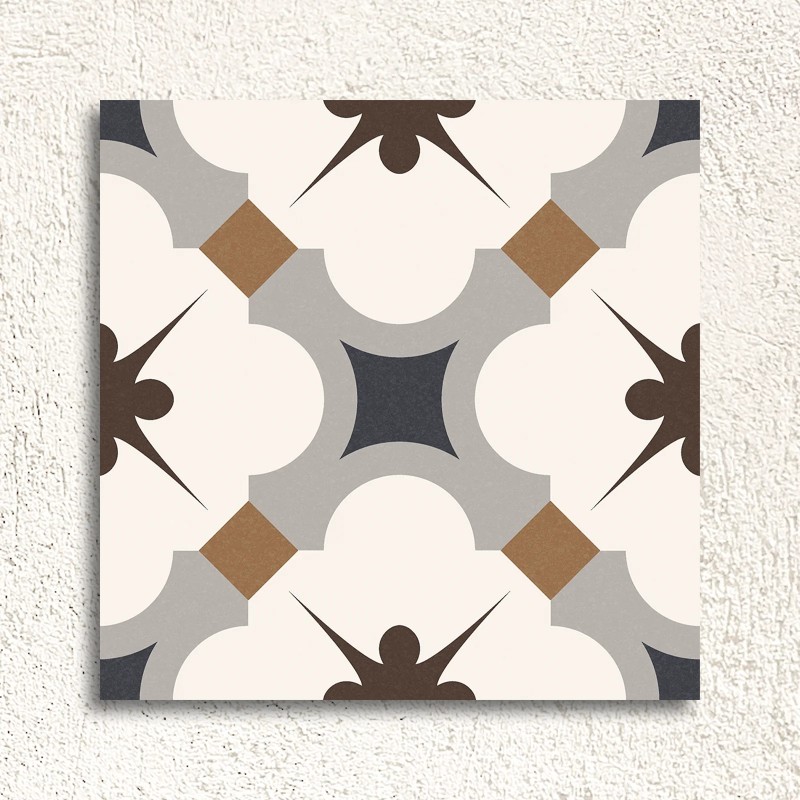 Grace Grey Taco Matt 16.5x16.5cm (box of 20)