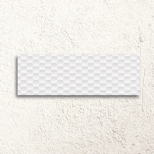 Granite White Eden Dec Matt 30x90cm (box of 4)