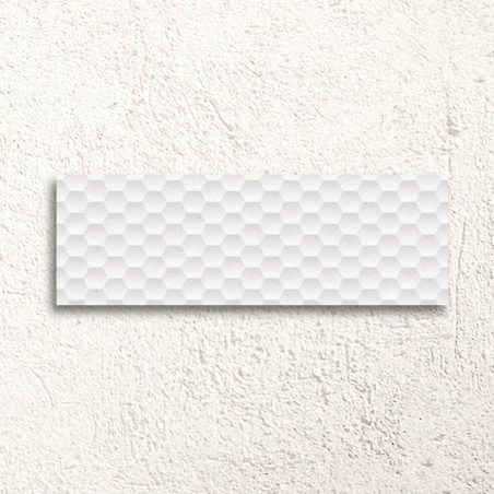 Granite White Eden Dec Matt 30x90cm (box of 4)