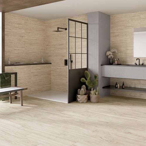 Hannover Dorian Honey Decor Matt 33x100cm (box of 4)