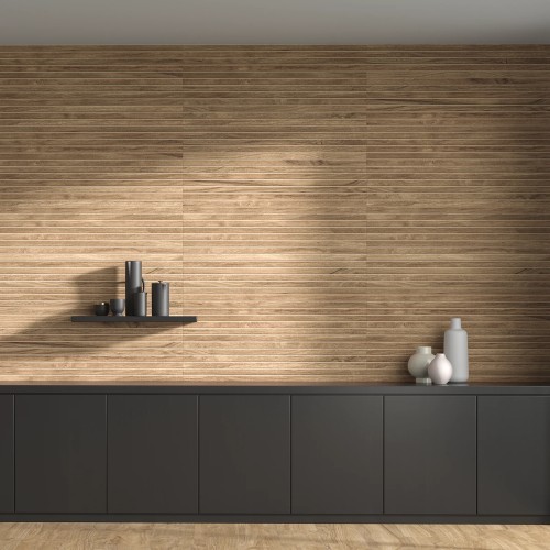 Hannover Dorian Oak Decor Matt 33x100cm (box of 4)