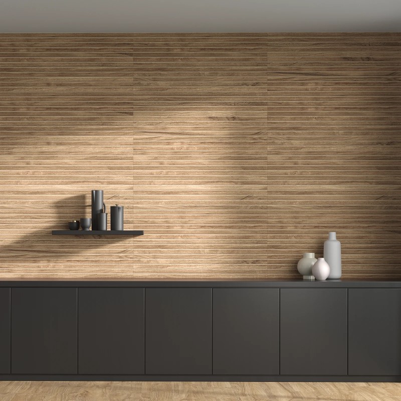 Hannover Dorian Oak Decor Matt 33x100cm (box of 4)