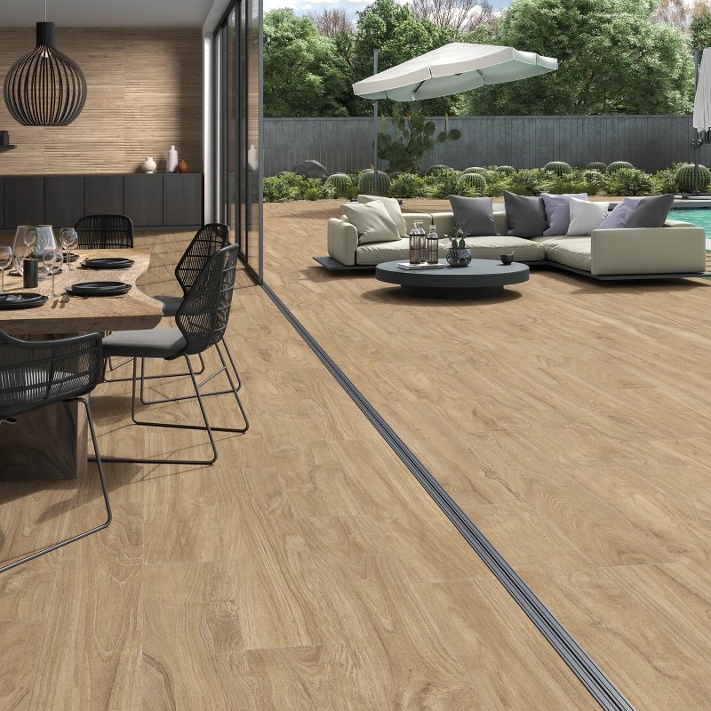 Hannover Dorian Oak Decor Matt 33x100cm (box of 4)