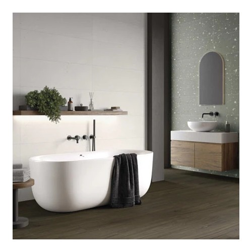 Happy White Matt 33x100cm (box of 4)