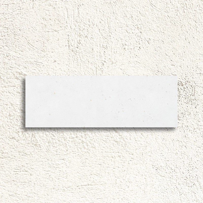 Happy White Matt 33x100cm (box of 4)