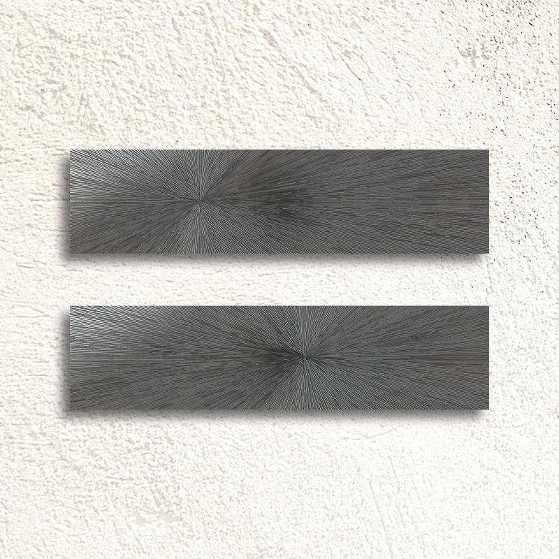 Ionic Steel Impact Decor Lustre 30x120cm (set of 2)