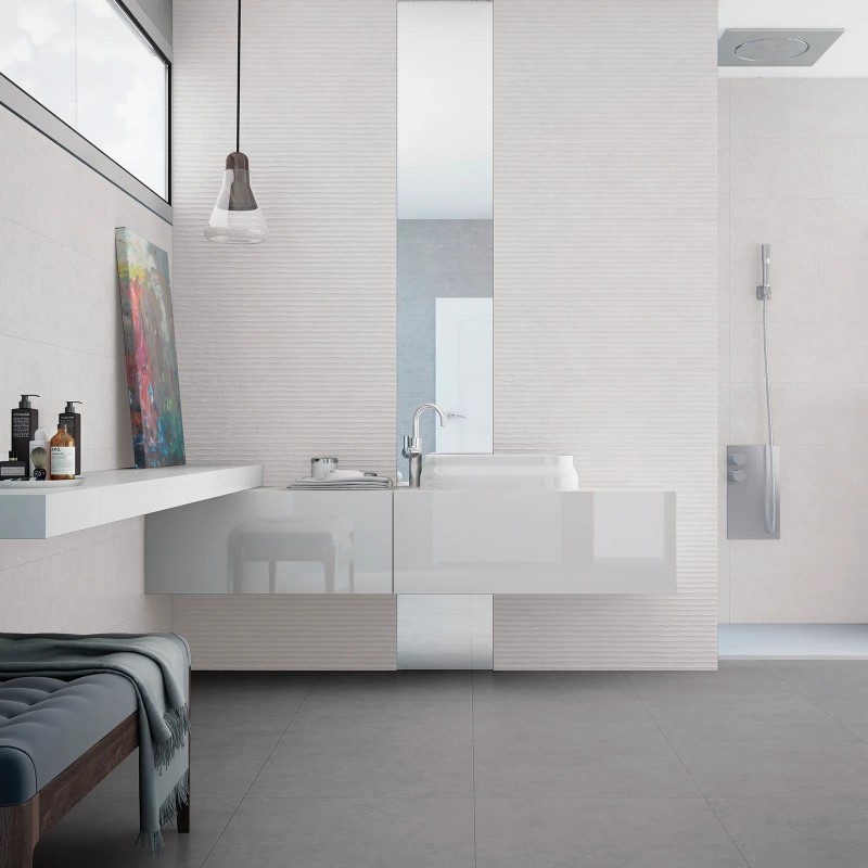 Light Stone White Matt 30x90cm (box of 5)