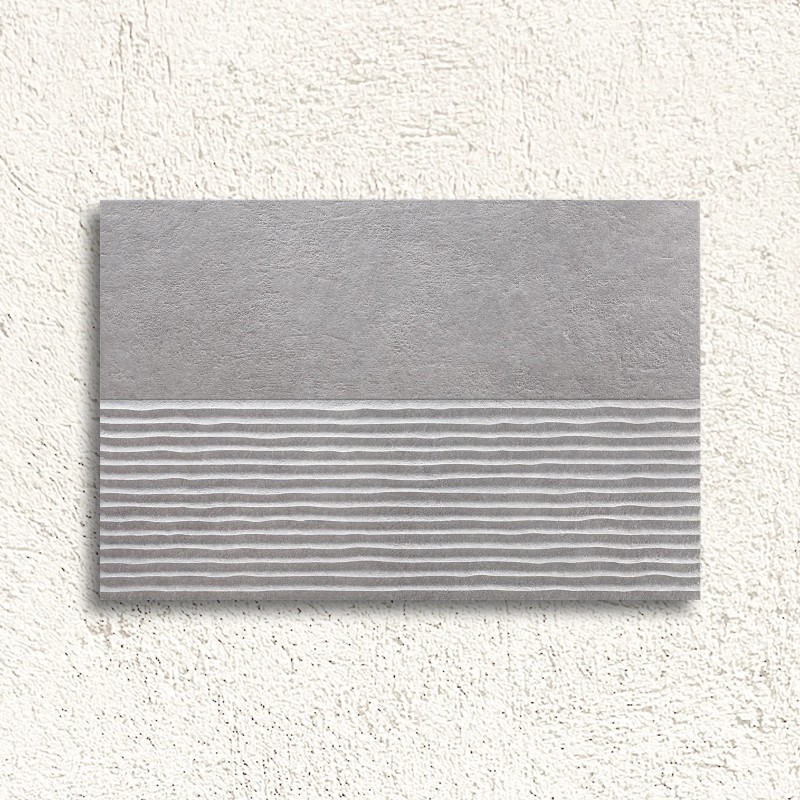 Light Stone Score Grey Matt 30x90cm (box of 4)