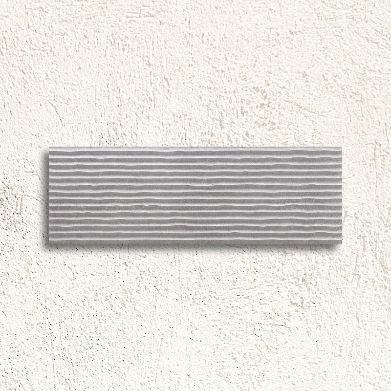 Light Stone Score Grey Matt 30x90cm (box of 4)