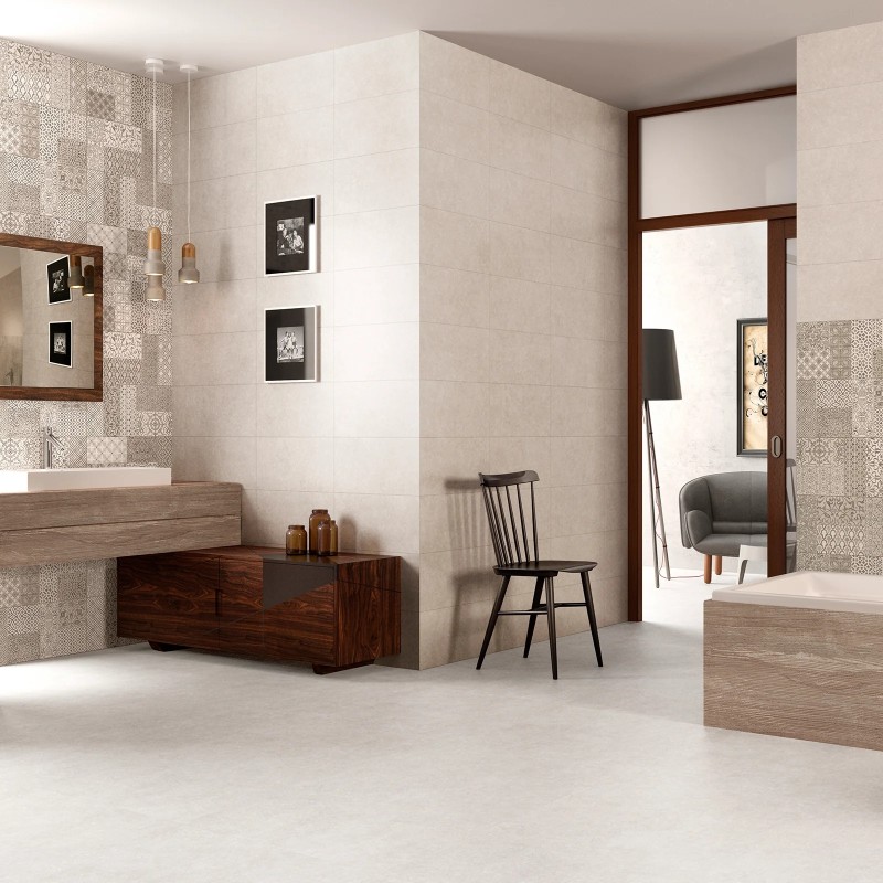 Light Stone White Matt 60x60cm (box of 4)