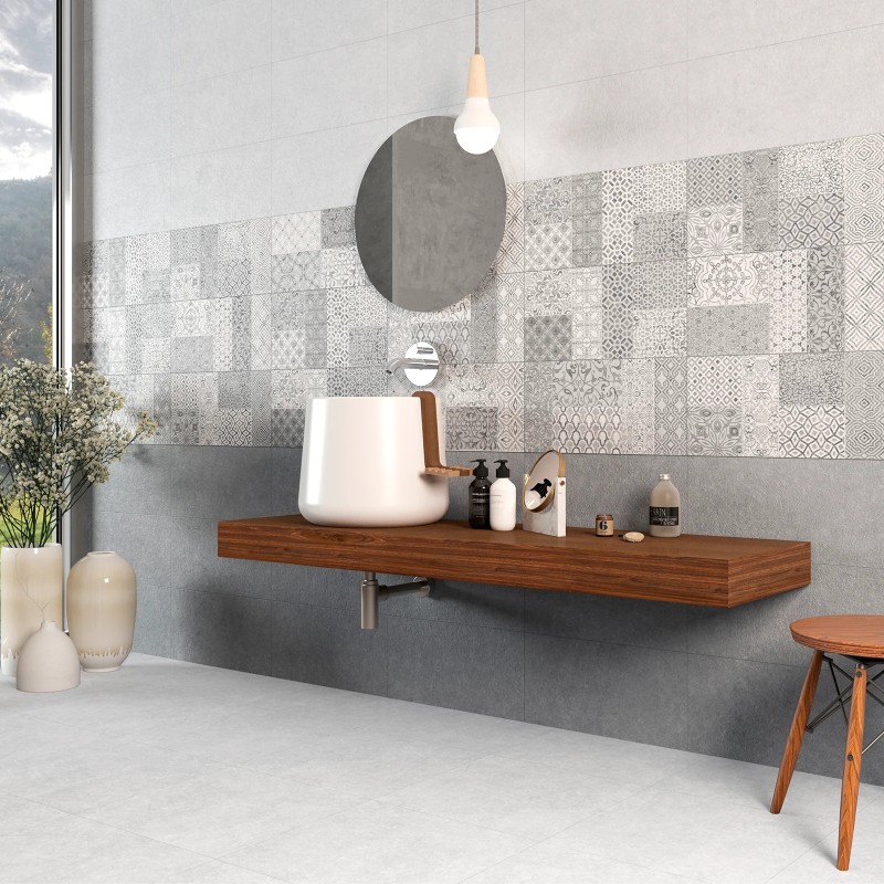 Light Stone White Matt 60x60cm (box of 4)