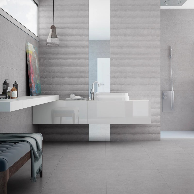 Light Stone Grey Matt 60x60cm (box of 4)