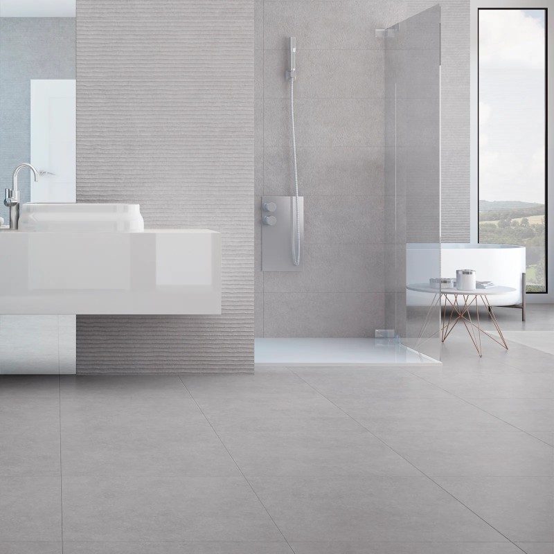 Light Stone Grey Matt 60x60cm (box of 4)