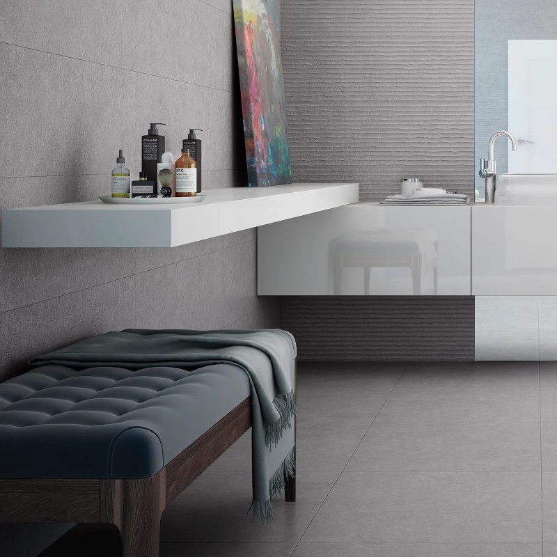 Light Stone Grey Matt 60x60cm (box of 4)