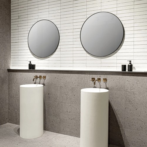 Lisbon Raku Warm White Shine Gloss 5.6x26.7cm (box of 48)