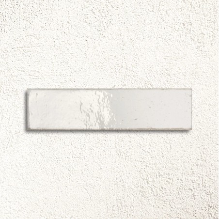 Lisbon Raku Warm White Shine Gloss 5.6x26.7cm (box of 48)