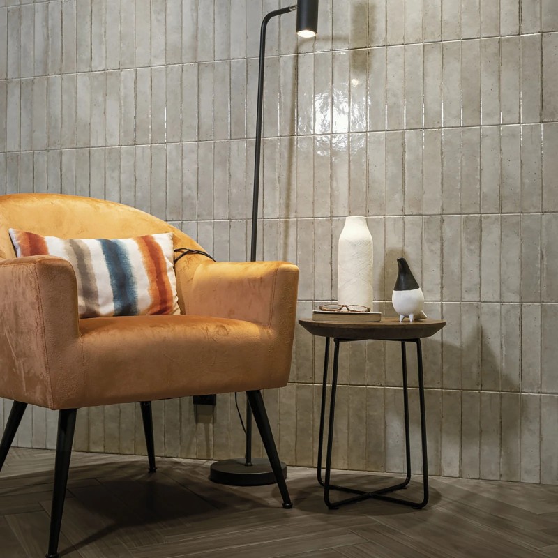 Lisbon Raku Oyster Shine Gloss 5.6x26.7cm (box of 48)