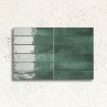 Lisbon Raku Green Jade Shine Gloss 5.6x26.7cm (box of 48)