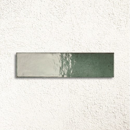 Lisbon Raku Green Jade Shine Gloss 5.6x26.7cm (box of 48)