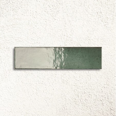 Lisbon Raku Green Jade Shine Gloss 5.6x26.7cm (box of 48)