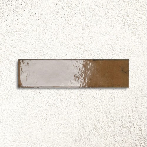 Lisbon Raku Terracotta Shine Gloss 5.6x26.7cm (box of 48)