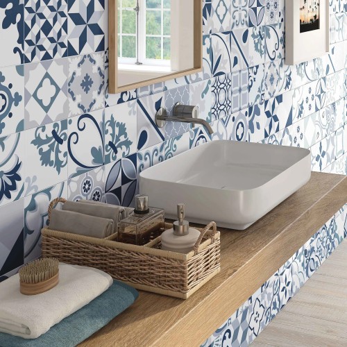 Lumier Taco Blue Matt 16.5x16.5cm (box of 20)