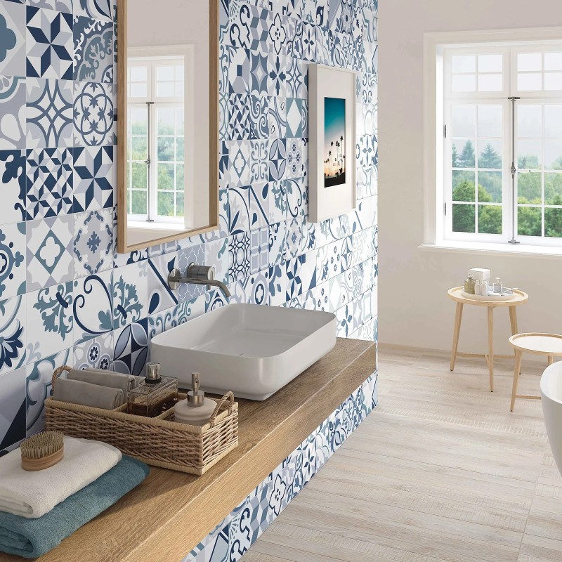 Lumier Taco Blue Matt 16.5x16.5cm (box of 20)