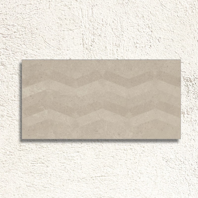Moonstone Crema Struktura ZigZag Decor 29.8x59.8cm (box of 9)