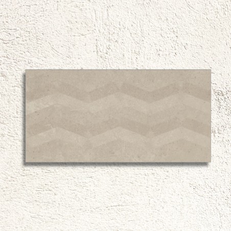 Moonstone Crema Struktura ZigZag Decor 29.8x59.8cm (box of 9)