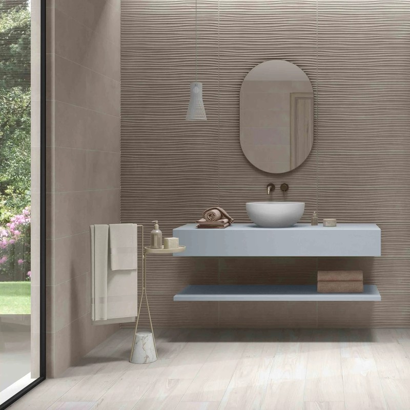 Mist Duna Tortora Matt 25x70cm (box of 9)