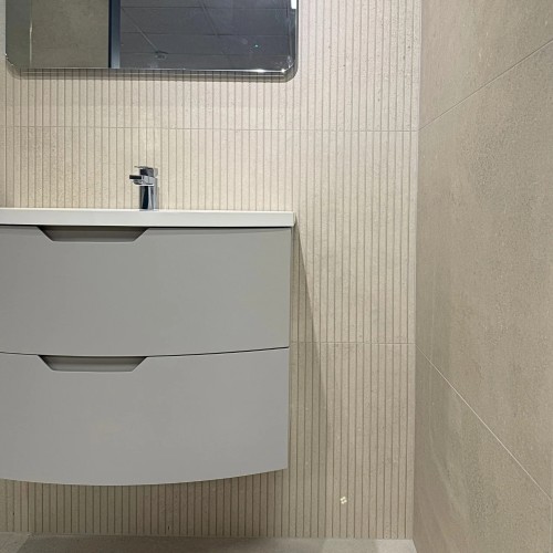 Mixtone Cream Decor Matt 60x120cm (box of 2)