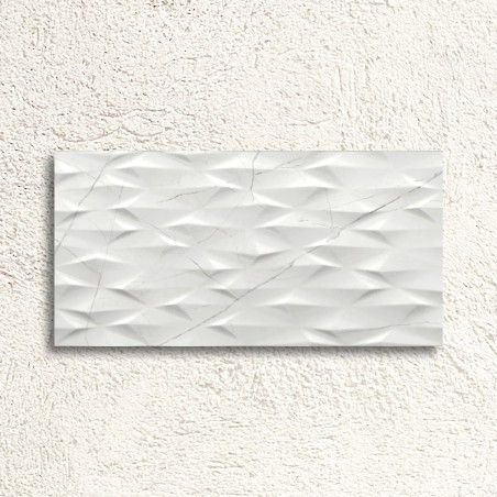 Muse White Prisma Dec Matt 30x60cm (box of 8)