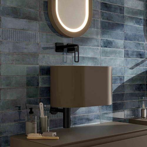 Mussa Blue Brillo Gloss 7.5x30cm (box of 22)