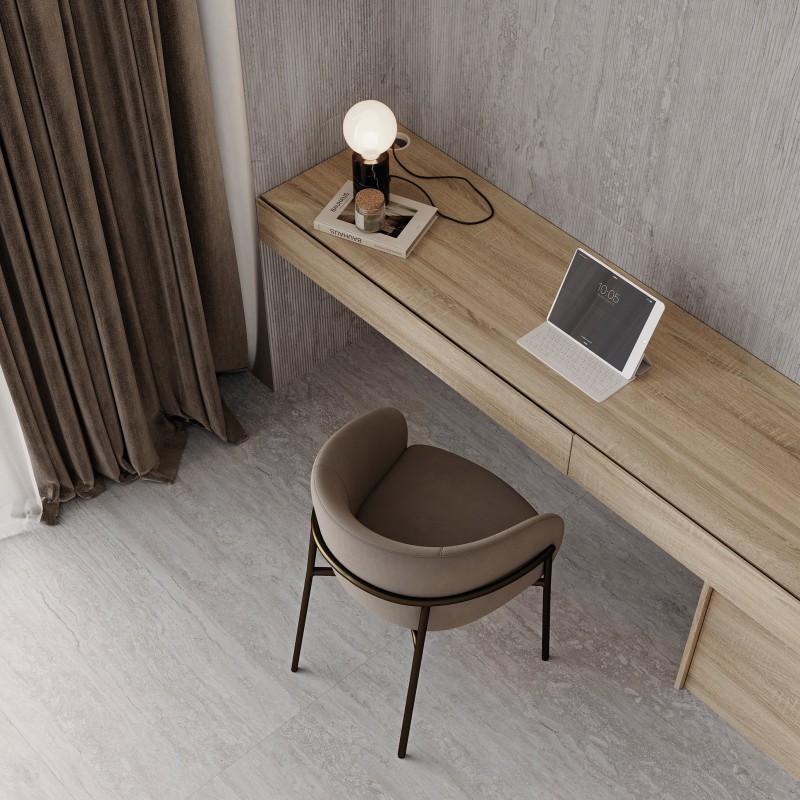 Palatino Silver Deco Matt 45x90cm (box of 3)